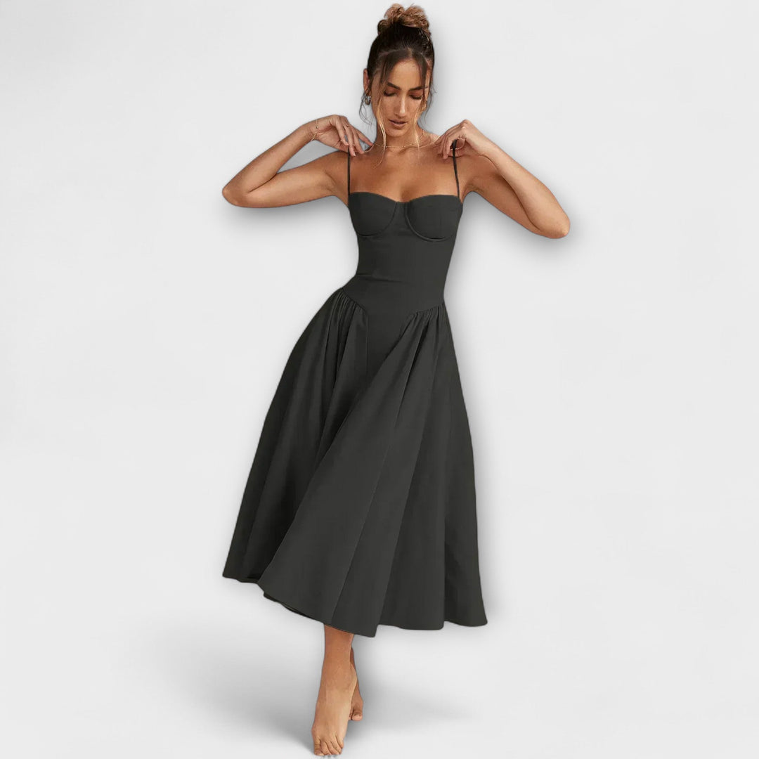 Rosalie - Erakordne ilma varrukateta korseti kleit