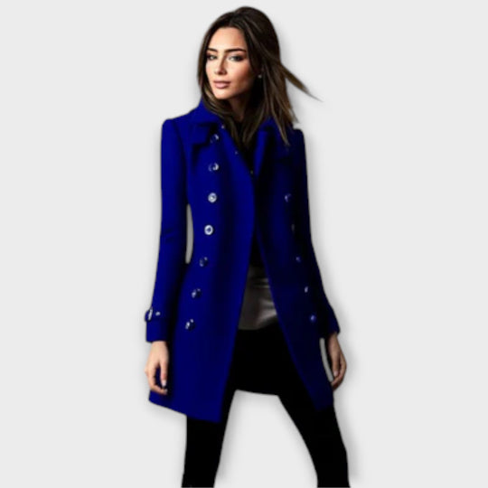 Linda - Kahe nööbiga mantel