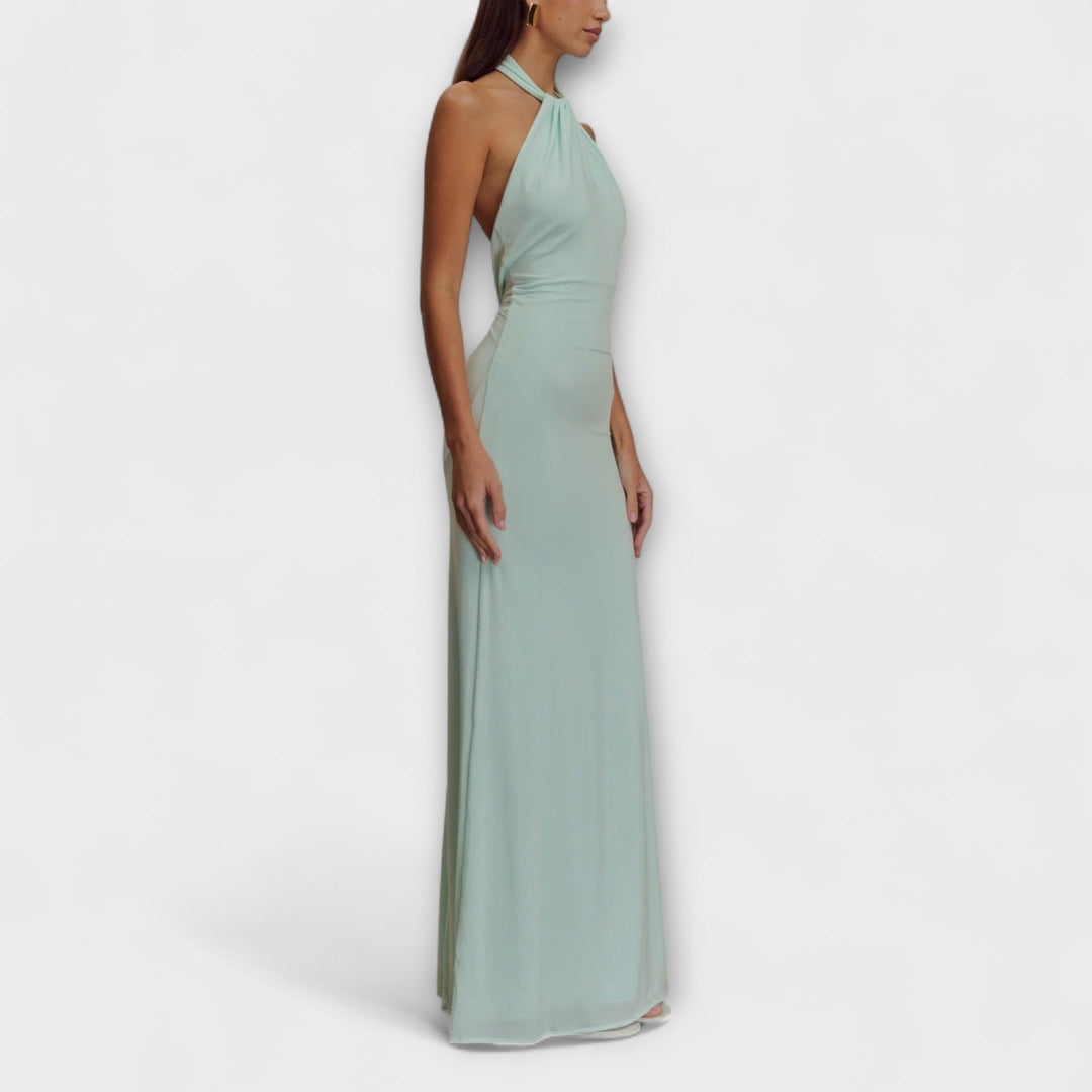 Lagune - Slinky Halter Maxi Kleit