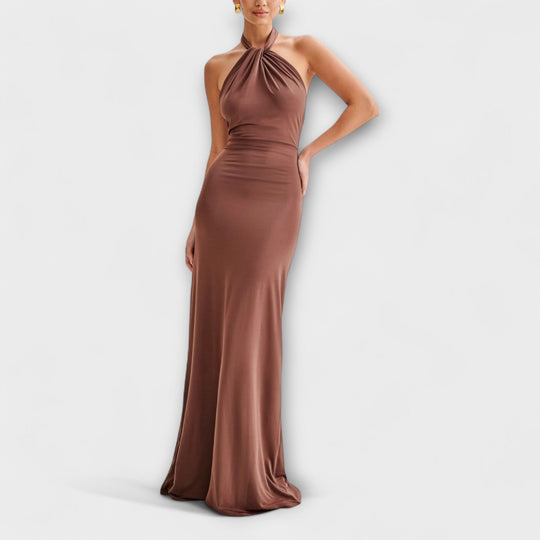 Lagune - Slinky Halter Maxi Kleit