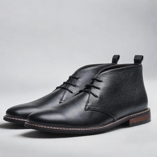 Herold™ | Nahast Chukka saapad