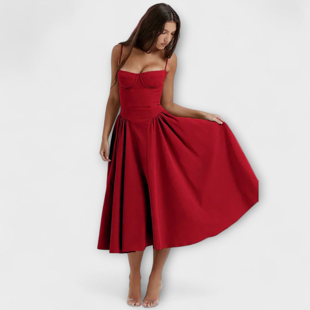 Rosalie - Erakordne ilma varrukateta korseti kleit