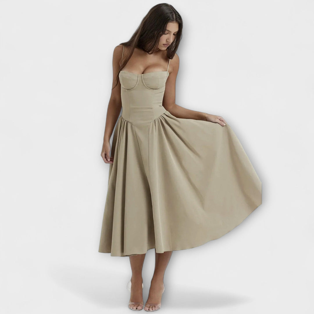 Rosalie - Erakordne ilma varrukateta korseti kleit