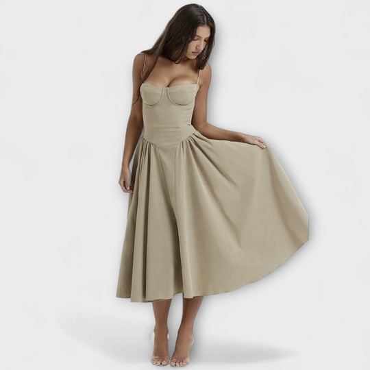 Rosalie - Erakordne ilma varrukateta korseti kleit