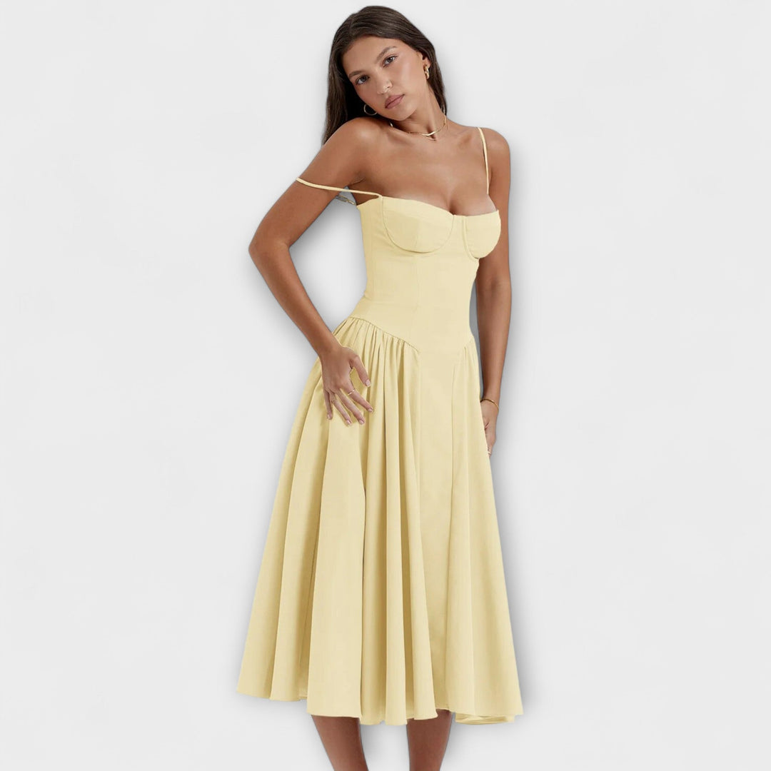 Rosalie - Erakordne ilma varrukateta korseti kleit