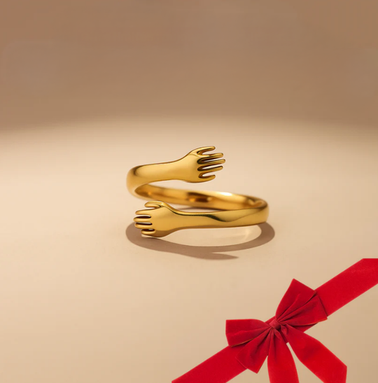 Hõbeessõrmus Hug™ – Reguleeritav sõrmus, ideaalne kingituseks
