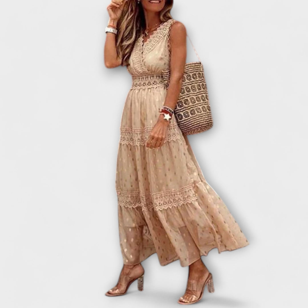 Lola - Maxi kleit Boho pitsiga