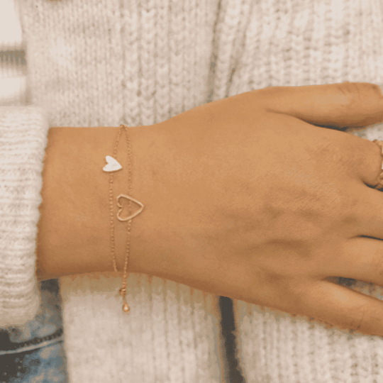 Lada™ – Kaks käevõru, üks süda (2 käevõru komplekt)